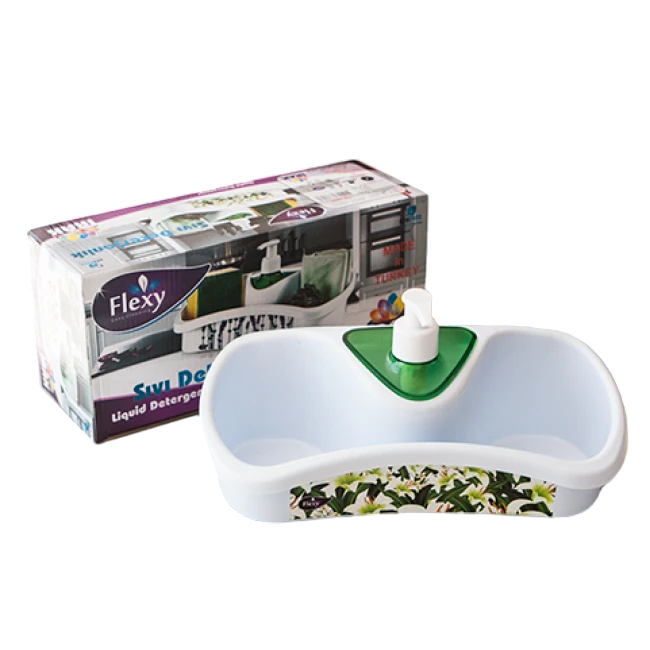 Plastic sink organiser, assorted designs